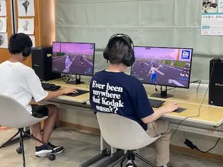 eスポーツや、音楽、イラストなど様々な部活動にも参加できます！
