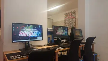 ゲーミングPCを設置。eスポーツや動画編集など自由に活用できます。