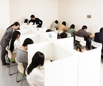 人の目が気になる方も安心して授業を受けられる教室があります！