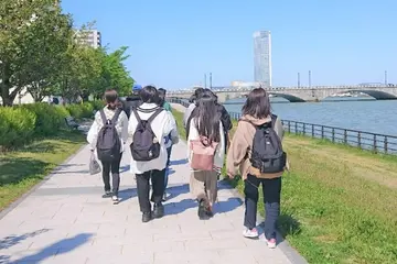 ◎ウォーキングなど外での活動も◎