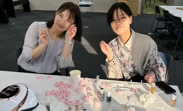 ファッションを自由に楽しめる高校ならではのネイルサークル。リアルでもオンラインでも活動中です！