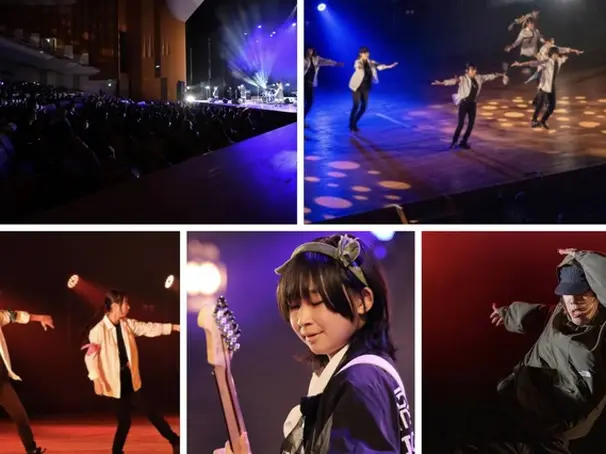 ダンス、軽音など自分を自由に表現する場所がたくさんある