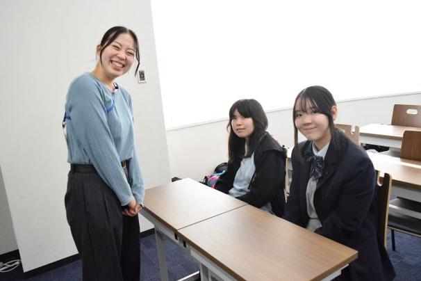先生たちと気軽に相談できます☆